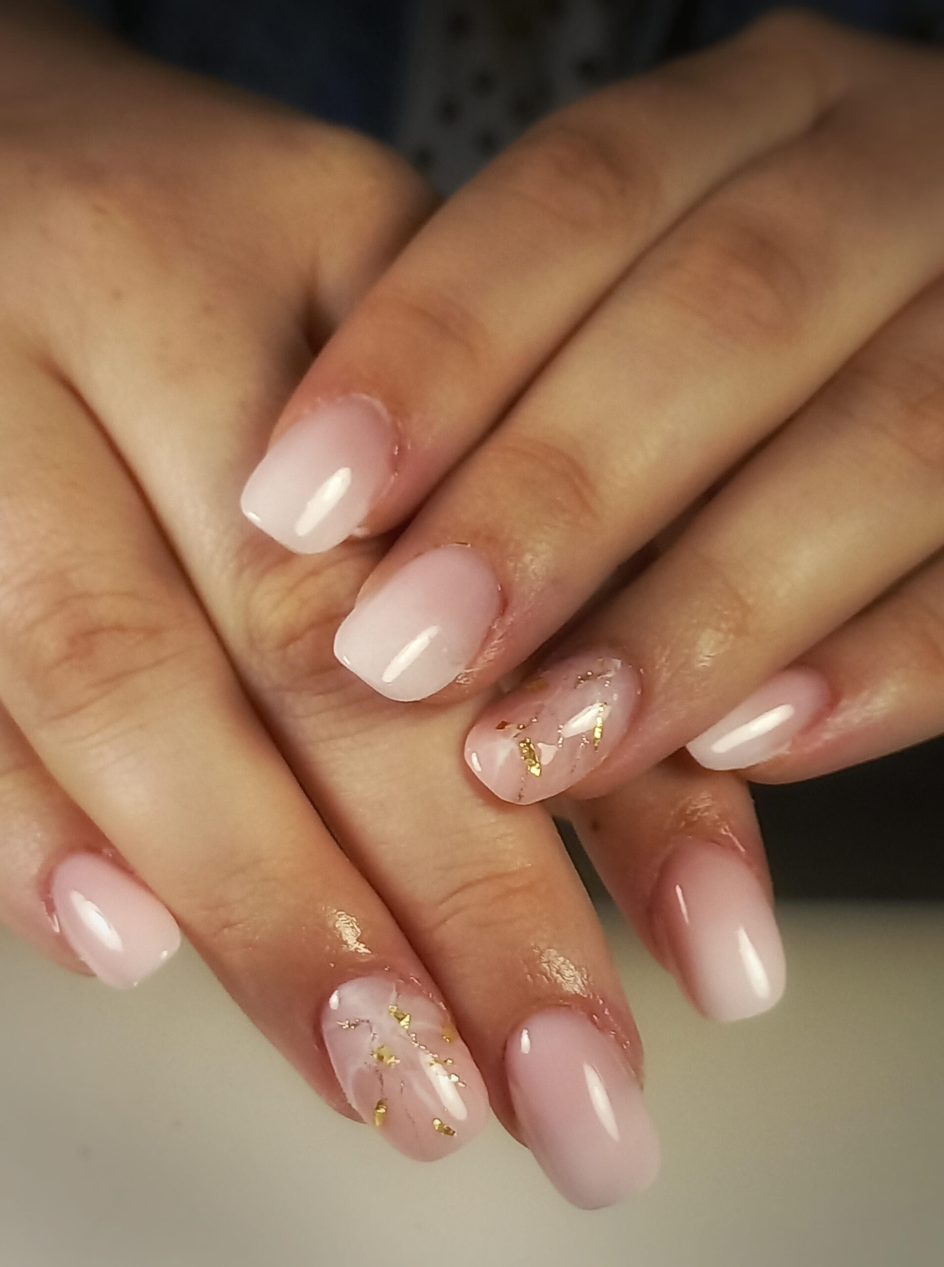 Extension Gel Effet Marbre